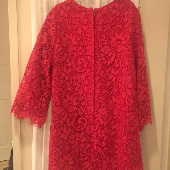 Dolce & Gabbana girls red lace dress - Picture 7 of 8